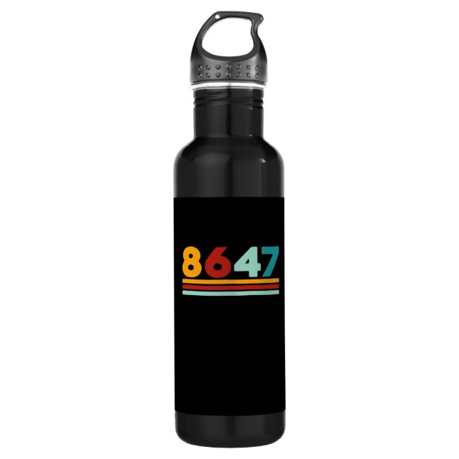8647 - Antifascism Design Classic Creative Style Edelstahlflasche (Vorderseite)
