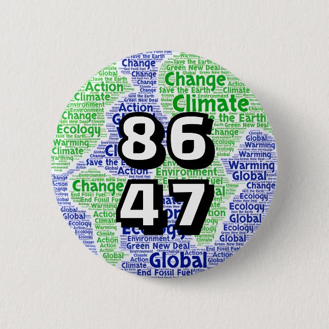 8647 (Earth) Button (Vorderseite)
