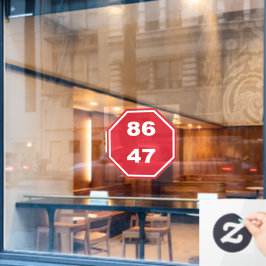 8647 FENSTERAUFKLEBER