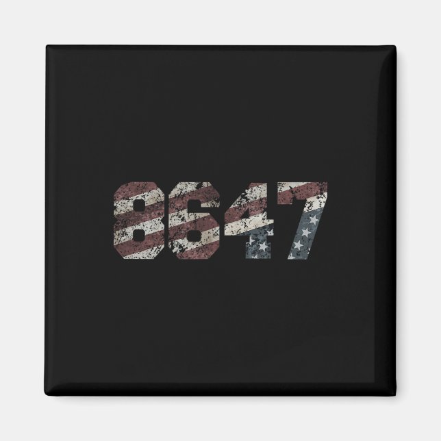 8647 Flag-Stil Magnet (Vorne)