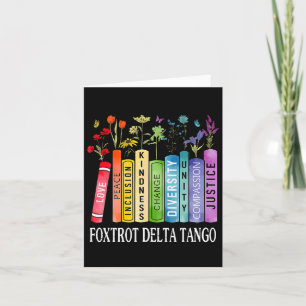 8647 Foxtrots Tangos Deltas Book Blume Resist Boo Karte