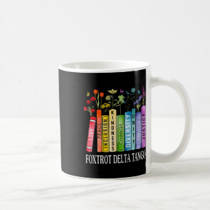 8647 Foxtrotts Tangos Deltas Buch Blume Widerstehe Kaffeetasse
