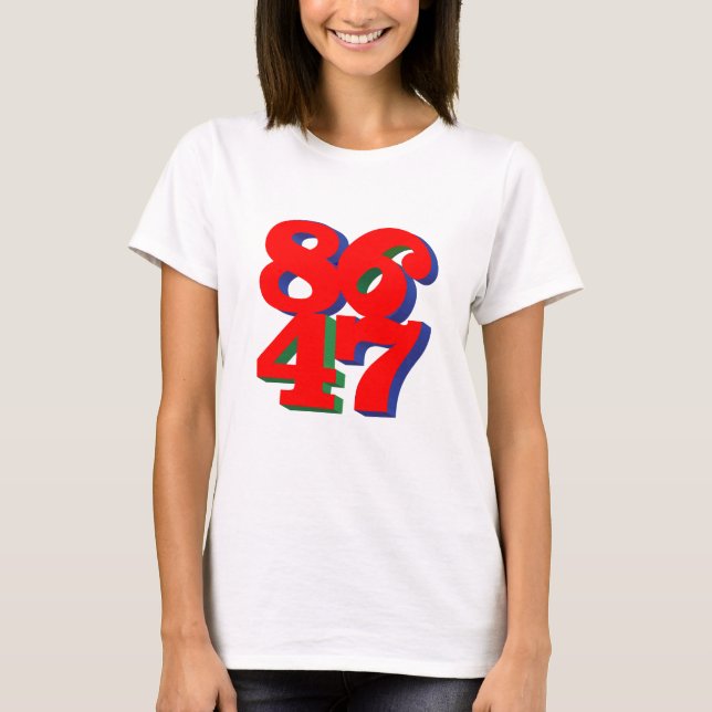 8647 Frauen T-Shirt (Vorderseite)