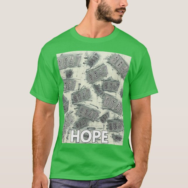 8647 HOPE, fokussiert T-Shirt (Vorderseite)