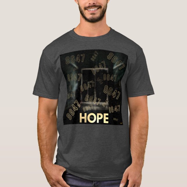 8647 HOPE, fokussiert T-Shirt (Vorderseite)