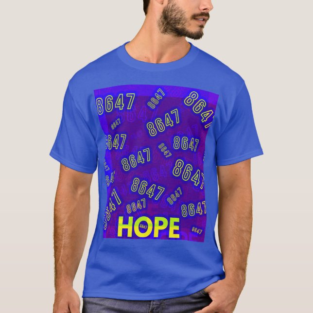 8647 HOPE, fokussiert T-Shirt (Vorderseite)