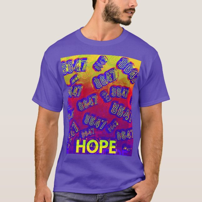 8647 HOPE, fokussiert T-Shirt (Vorderseite)