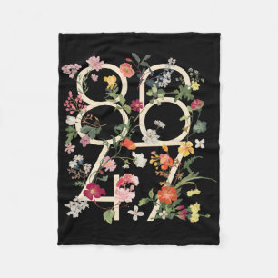 8647 Resist Subtle Floral Foxtrot Delta Tango Prot Fleecedecke