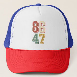 8647 Retro 86 47 Truckerkappe