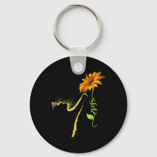 8647 Subtile Anti-Trump-86-47-Sonnenblumen-Katzenl Schlüsselanhänger