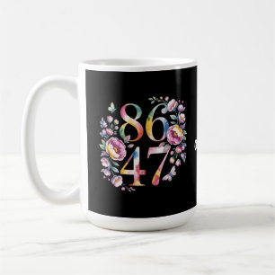 8647 Subtle Floral Boho Stil Ein Friedlicher Prote Kaffeetasse