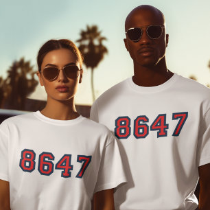 8647 Widerstand gegen Trump T-Shirt