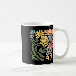 8647 Widerstehe subtiler floraler Foxtrot Delta Ta Kaffeetasse