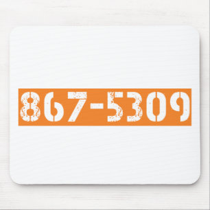 867-5309 MOUSEPAD
