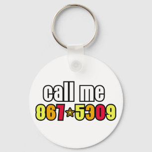 867-5309 SCHLÜSSELANHÄNGER