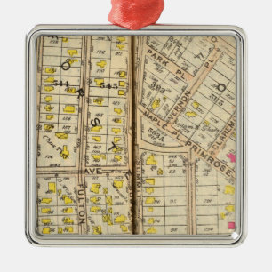 8687 Mt Vernon Ornament Aus Metall