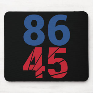 86 45 Anti-Trump-Impeachment-Protest für Demokrate Mousepad