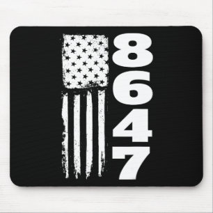 86 47 8647 Subtile Anti-Trump- Mousepad
