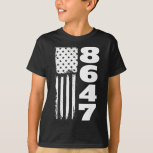 86 47 8647 Subtile Anti-Trump- T-Shirt