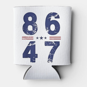 86 47 Anti Trump 8647 Retro Vintag Style Dosenkühler