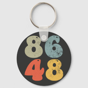 86 47 Anti Trump 8648 Retro Vintage 2028 Wahl Schlüsselanhänger