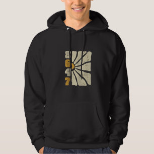 86 47 Anti Trump Funny Floral Spaß Hoodie