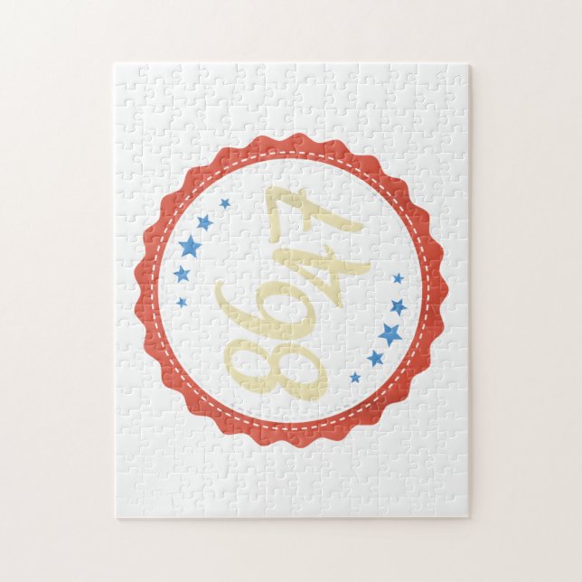 86 47 Anti Trump Funny Puzzle (Vertikal)