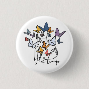 86 47 Anti-Trump-T - Shirt, Impeach President Button