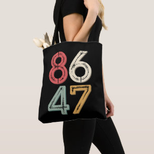 86 47 Anti Trump Vintage 80er Retro Stil