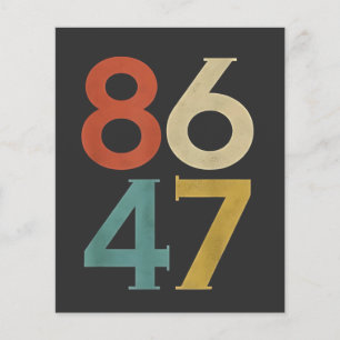 86 47 Trumps Cooler Trump-Gegner