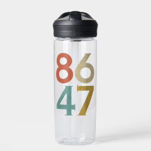 86 47 Trumps Cooler Trump-Gegner Trinkflasche