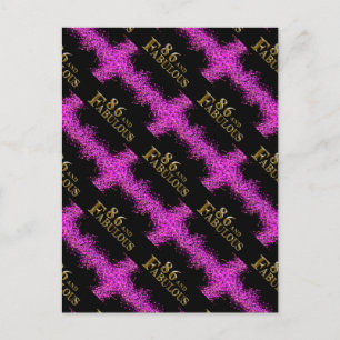 86. Geburtstag Postkarte