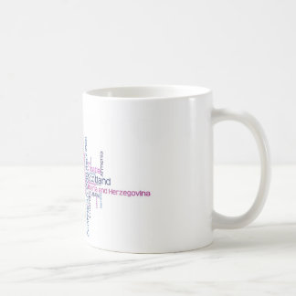 86 Länder Tasse