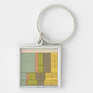 87 Beruf nach Rasse, Krippe 1900 Schlüsselanhänger