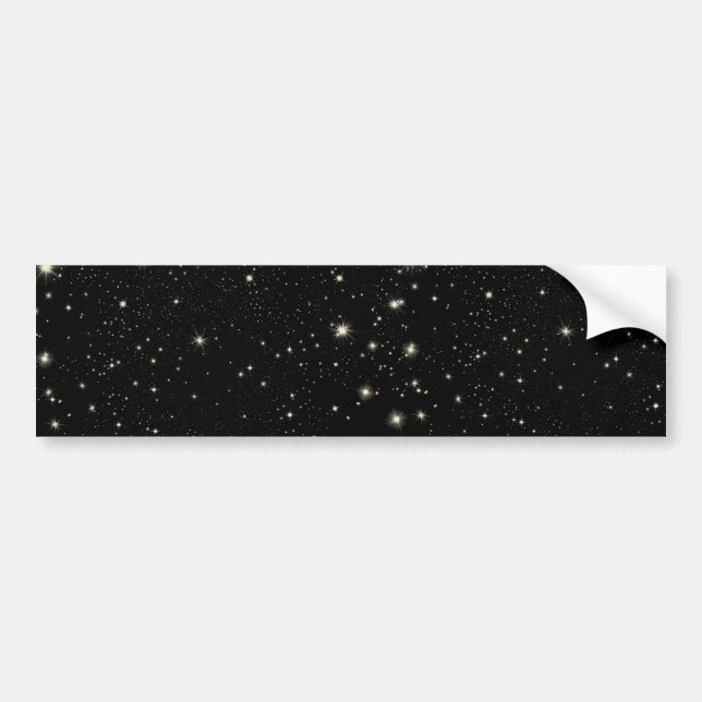 880 STARRY SPACE BLACK HINTERGRUND GALAXY WALLPAPE AUTOAUFKLEBER (Vorne)