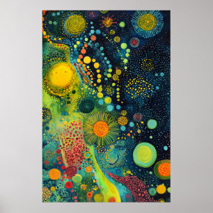 881 Abstrakt Poster