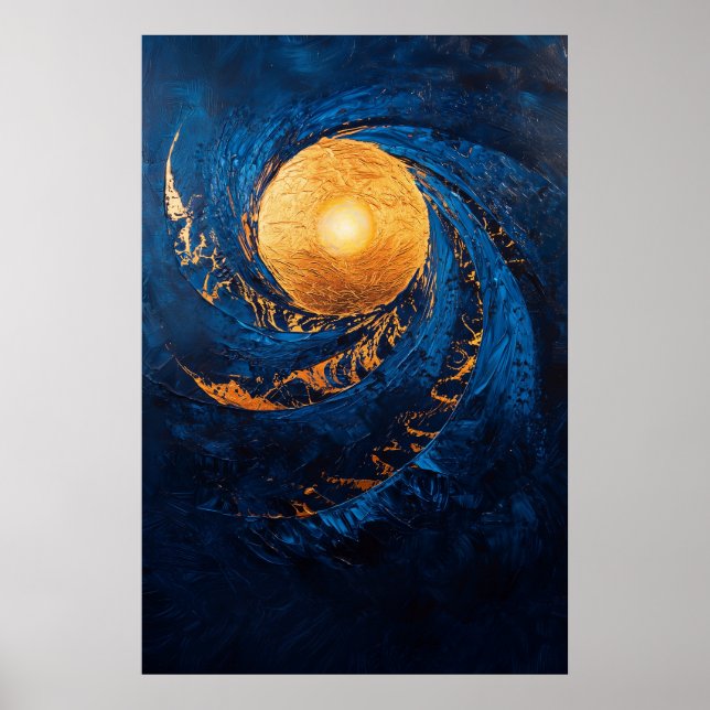 882 Abstrakt Poster (Vorne)