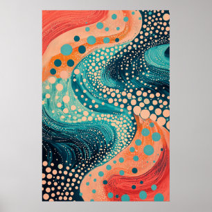 884 Abstrakt Poster