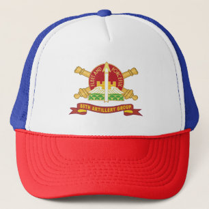 88. Artillery Group - DUI w Br - Band Truckerkappe