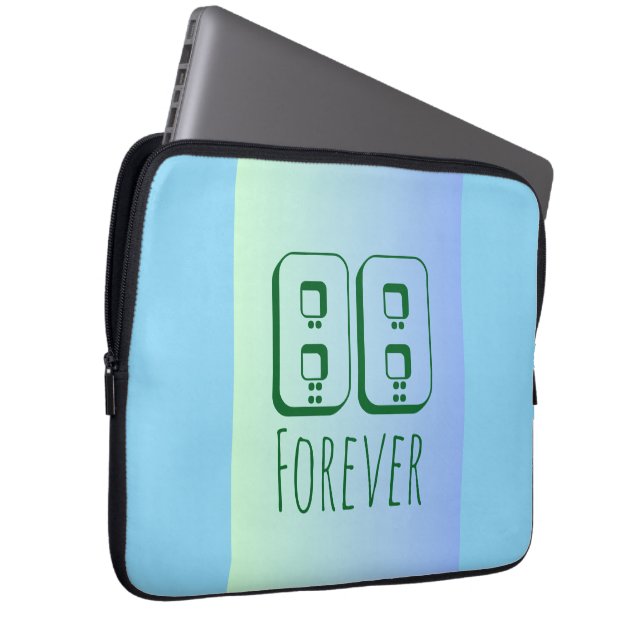 88 Forever Electronics-Tasche Laptopschutzhülle (Vorne Rechts)