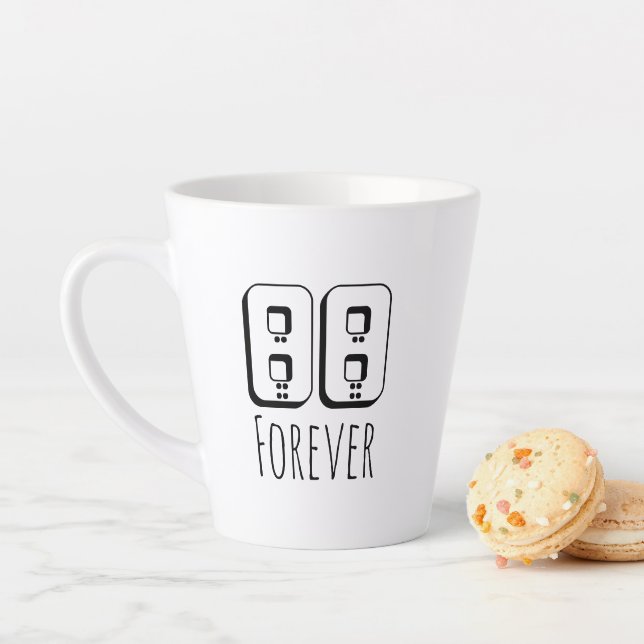 88 Forever Latte Mug Milchtasse (Beispiel)