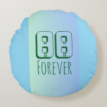88 Forever Rundkissen