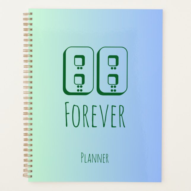 88 Forever Spiral Photo Notebook Planer (Vorderseite)