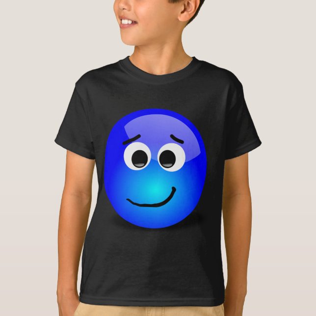88-frei-3D-aufgreifend-Smiley-Gesichter-Clipart-Il T-Shirt (Vorderseite)