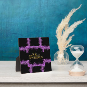 88. Geburtstag Fotoplatte