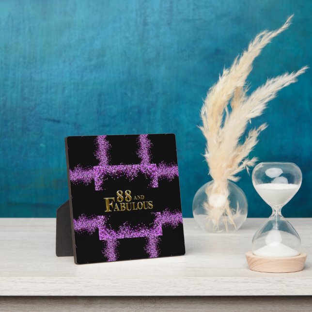 88. Geburtstag Fotoplatte (InSitu)