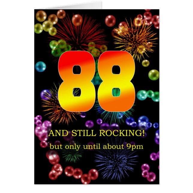 88. Geburtstag noch rocken (Vorne)