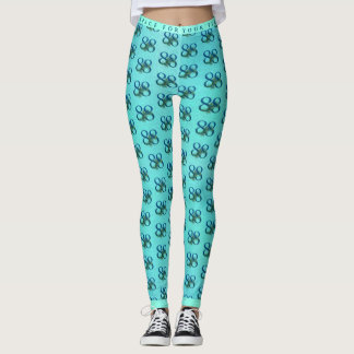 88. Geburtstag oder Jubiläum Pfauenfedern Leggings