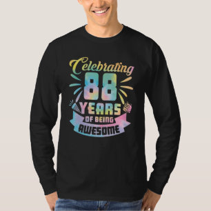 88. Geburtstagsidee feiert 88 Jahre Aw T-Shirt