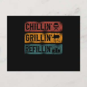 88.Grillen Chefcook Offcompetition restaurantbarbe Ankündigungspostkarte